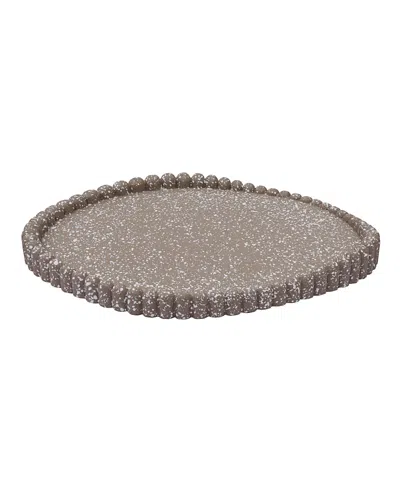 Tov Furniture Alna Speckled Catchall Tray In Brown