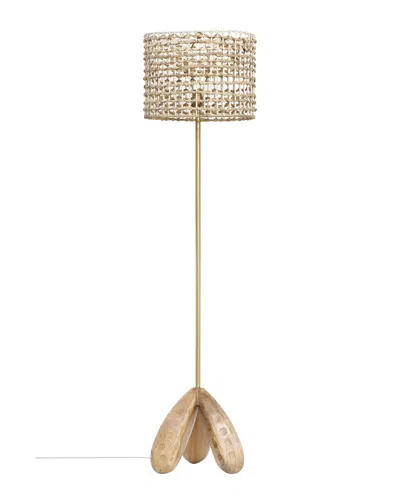 Tov Furniture Alondra Wooden Floor Lamp