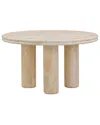 Tov Furniture Amora 26in Round Accent Table In Neutral