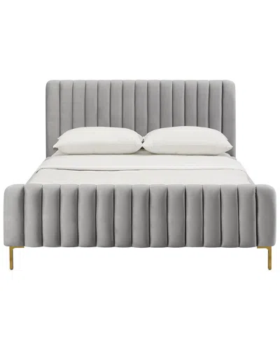 Tov Angela Queen Bed In Grey