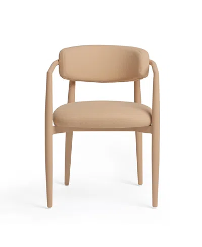 Tov Furniture Annika Textured Outdoor Dining Chair In Multi