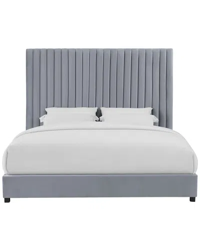 Tov Furniture Arabelle Grey Bed In Blue
