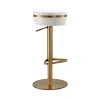 Tov Furniture Astro Adjustable Stool In White