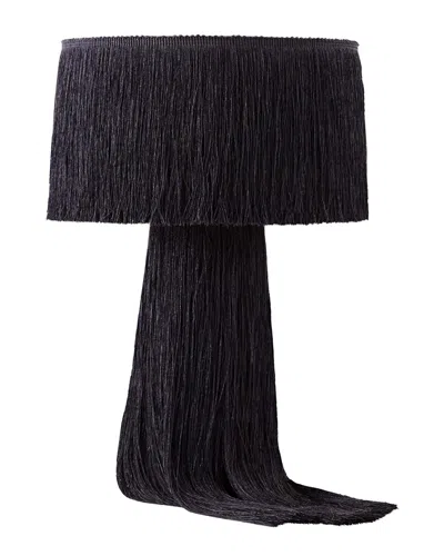 Tov Atolla Tassel Table Lamp In Black