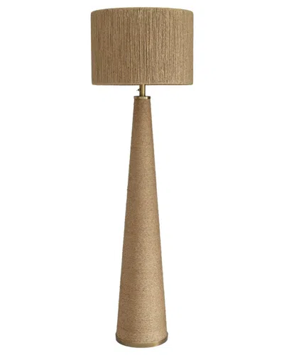 Tov Furniture Aya Jute Floor Lamp In Brown