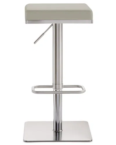 Tov Bari Light Grey Stainless Steel Barstool