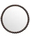 Tov Furniture Baria Round Mirror In Brown