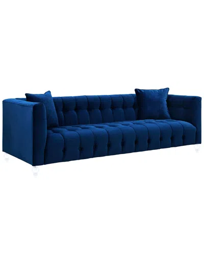 Tov Bea Navy Velvet Sofa