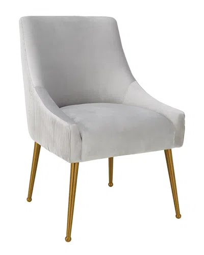 Tov Beatrix Pleated Velvet Side Chair