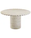 Tov Furniture Blossom Washed Finish Indoor/outdoor 54 Round Dining Table