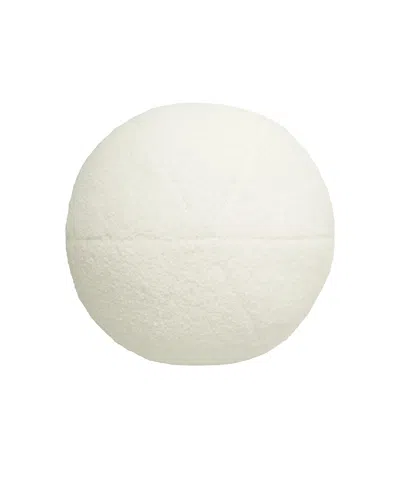 Tov Furniture Boba Faux Shearling 9 Ball Pillow