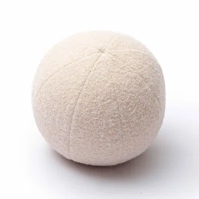 Tov Furniture Boba Green Long Mohair Pillow In Neutral