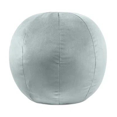 Tov Furniture Boba Velvet Pillow In Blue