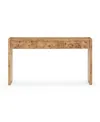 Tov Furniture Brandyss Burl Console Table In Brown