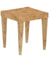Tov Furniture Brandyss Burl End Table