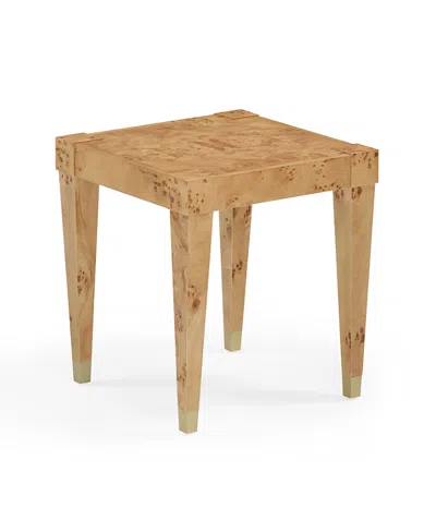 TOV FURNITURE BRANDYSS BURL END TABLE