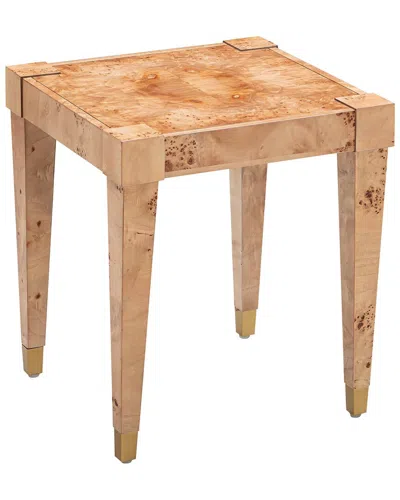 Tov Furniture Brandyss Burl End Table