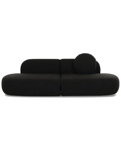 Tov Furniture Broohah Boucle Sofa In Black