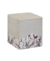 Tov Furniture Brut Concrete Indoor / Outdoor Side Table In Neutral