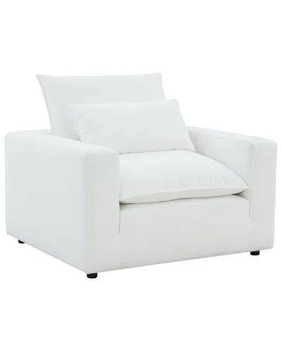 Tov Furniture Cali Armchair In White