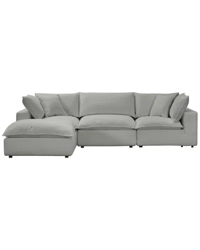 Tov Cali Slate Modular 4 Piece Sectional In Grey