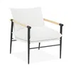 Tov Furniture Cali Performance Fabric Accent Chair In White