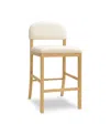 Tov Furniture Calla Performance Velvet Counter Stool