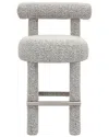 Tov Furniture Carmel Boucle Counter Stool