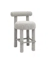 Tov Furniture Carmel Counter Stool In Gray
