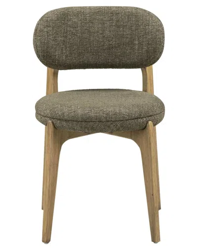 Tov Furniture Carnation Performance Fabric Dining Chair In Green