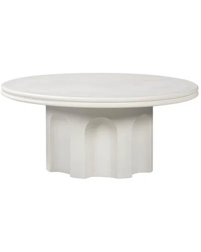 Tov Furniture Cassandra Coffee Table In White
