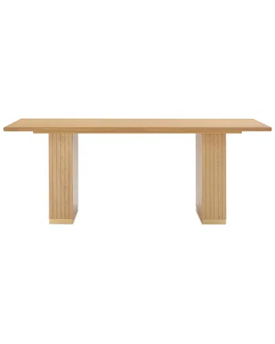 Tov Furniture Chelsea 79in Rectangular Dining Table In Brown