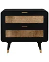 Tov Christine Nightstand In Black