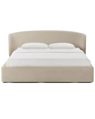 Tov Furniture Corey Upcycled Linen Storage Bed