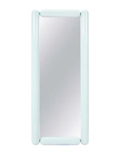 Tov Furniture Cozzi Large Floor Mirror In Blue