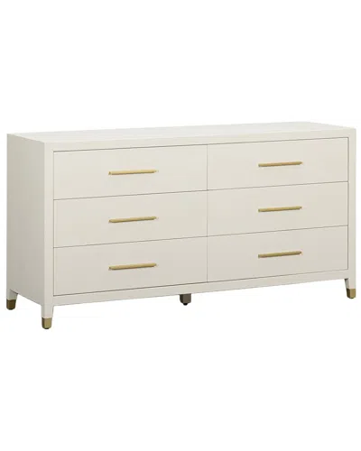Tov Furniture Dani Shagreen 6-drawer Dresser
