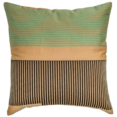Tov Furniture Deco "forest" 20 Inch Square Pillow In Green