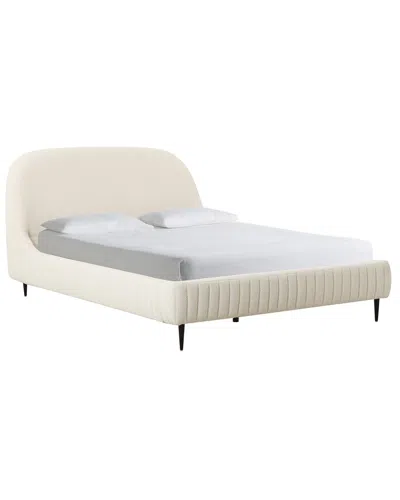 Tov Furniture Denise Cream Boucle King Bed