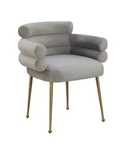 Tov Furniture Dente Dining Chair In Gray