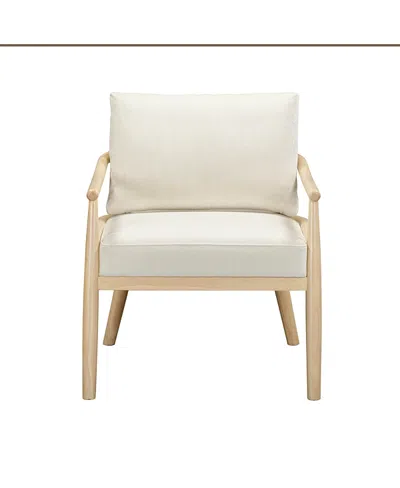 Tov Furniture Dixie Accent Chair In White