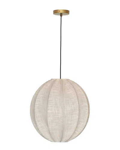 Tov Furniture Elliana White Pendant Lamp