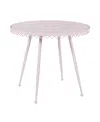 Tov Furniture Erica Wrought Iron Outdoor Cafe Table