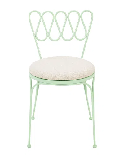 Tov Furniture Erica Wrought Iron Outdoor Chair