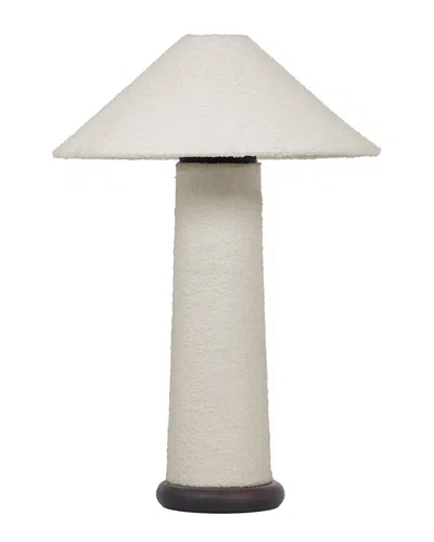 Tov Furniture Faith Boucle Table Lamp In Neutral