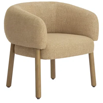 Tov Furniture Foxy Honey Textured Fabric Accent Chair