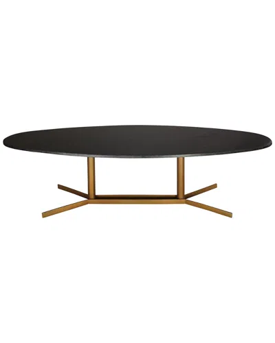 Tov Furniture Gemma Black Marble Cocktail Table