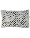 Tov Furniture Spotted Goatskin Decorative Pillow, 12 X 20