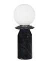 Tov Furniture Globe Marble Lamp In Black