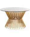 Tov Grace Glass Coffee Table