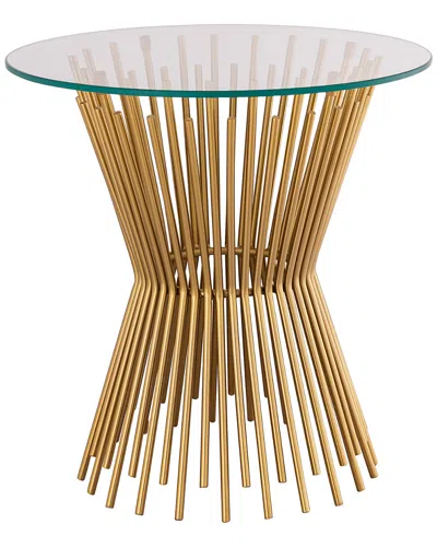 Tov Grace Glass Side Table